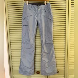 Patagonia Light Blue Insulated Snowbell Pants